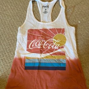 Coca Cola graphic tank top